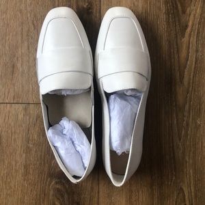 Essex lane white loafers never worn